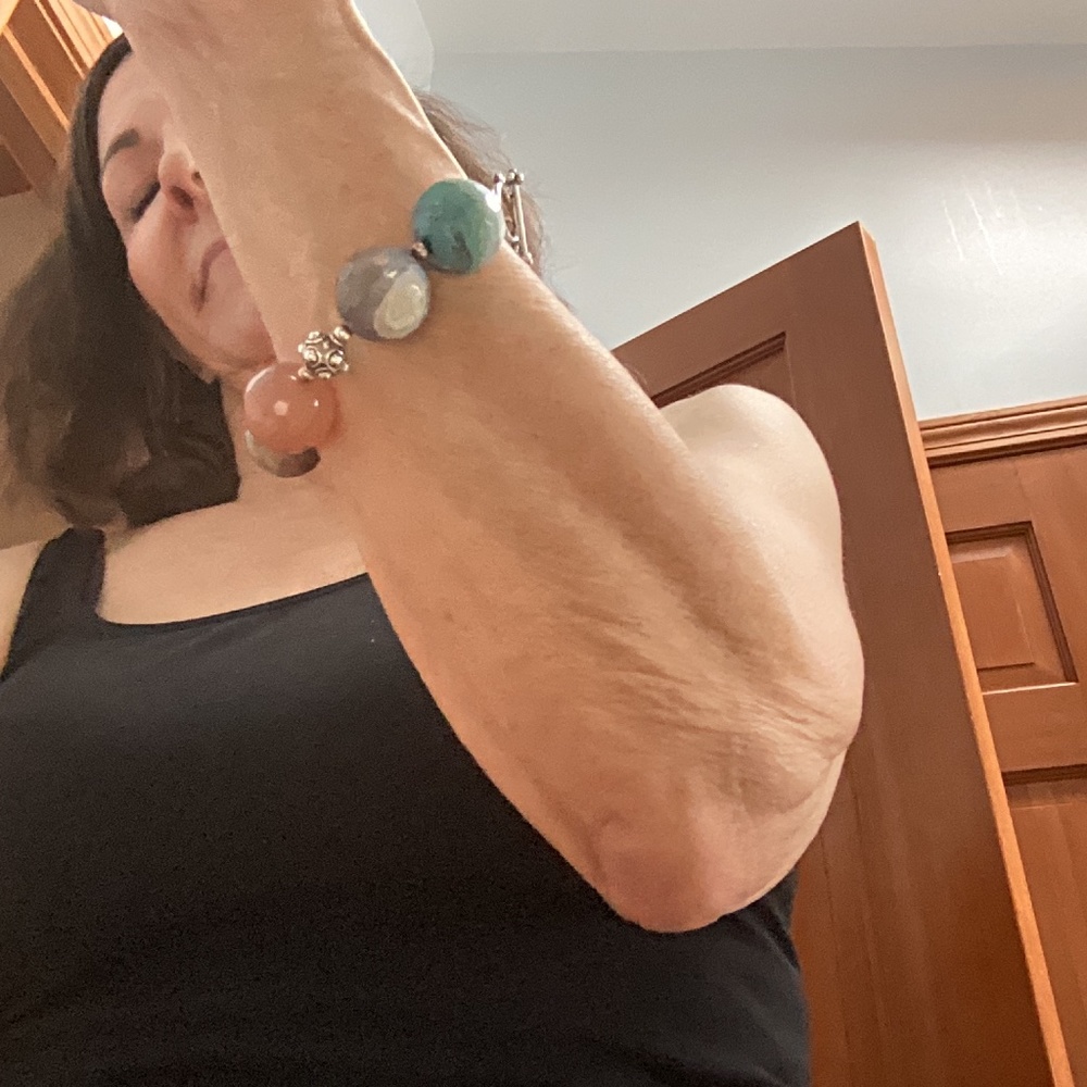 Quartz and ss bracelet